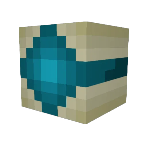 WirableShelf Minecraft avatar head, 3D render