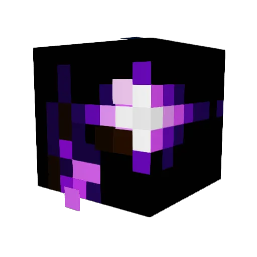 Wirn Minecraft avatar head, 3D render