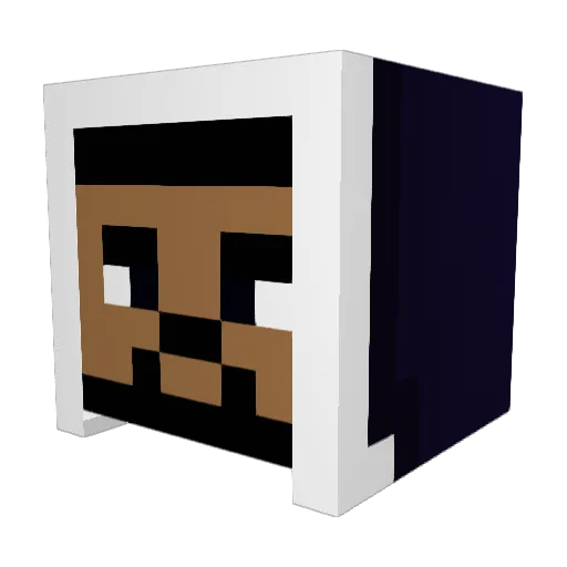 WiseGuy112358 Minecraft avatar head, 3D render