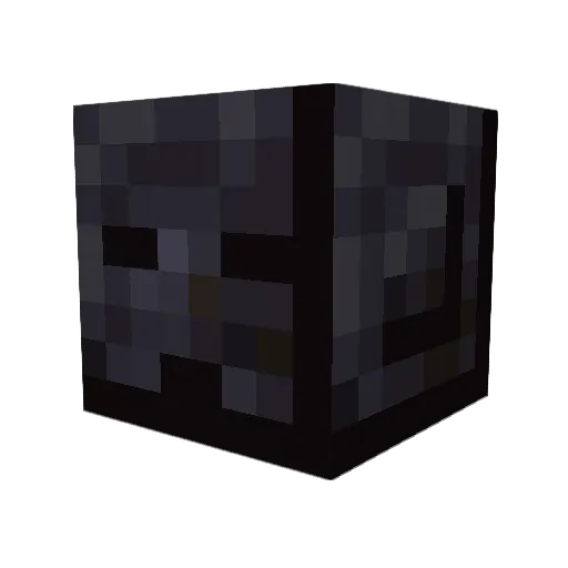 WisePiglin Minecraft avatar head, 3D render