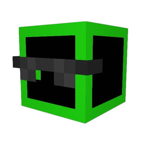 Wisel__ Minecraft avatar head, 3D render