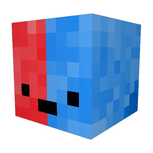 Wished_Mite Minecraft avatar head, 3D render