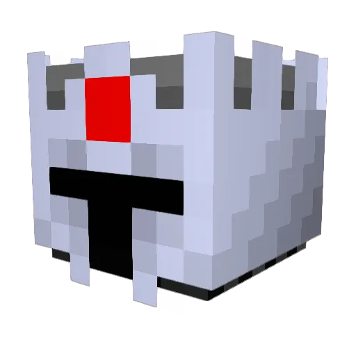 Wisonny Minecraft avatar head, 3D render