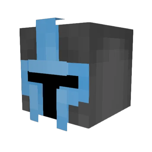 WispOf1000Winds Minecraft avatar head, 3D render