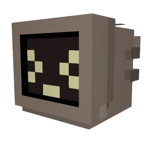 Wispkit_ Minecraft avatar head, 3D render