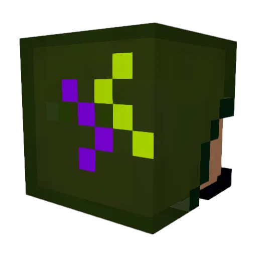 WitMan21_ Minecraft avatar head, 3D render