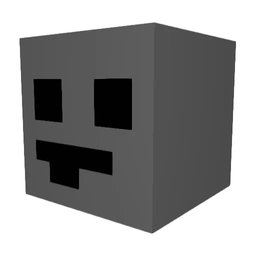 WitchDoctorDB2 Minecraft avatar head, 3D render