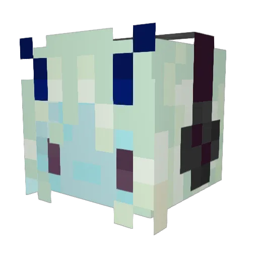 Witch_Hazelz Minecraft avatar head, 3D render