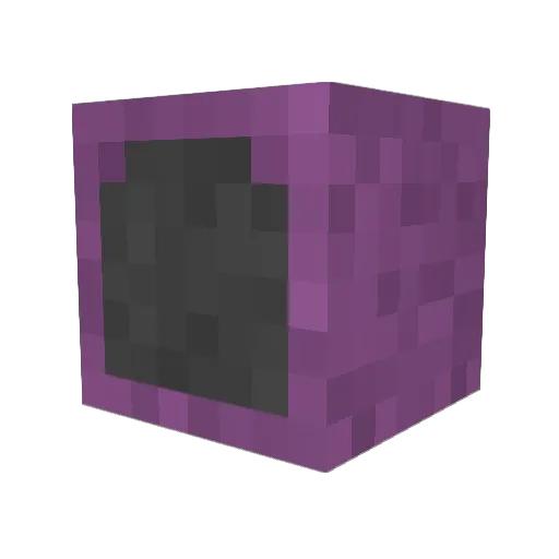 WitchsFISTS Minecraft avatar head, 3D render