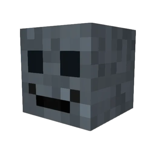 With3rT0rnad0 Minecraft avatar head, 3D render