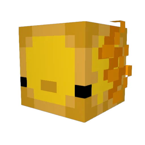 WitheStorm Minecraft avatar head, 3D render