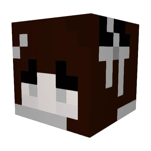 Withenbreeze Minecraft avatar head, 3D render