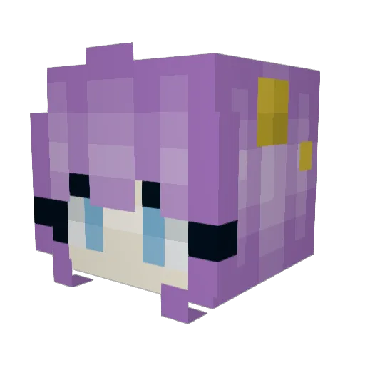 WitherAxis_LD Minecraft avatar head, 3D render