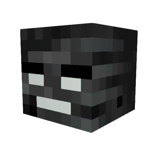 WitherSmoker420 Minecraft avatar head, 3D render