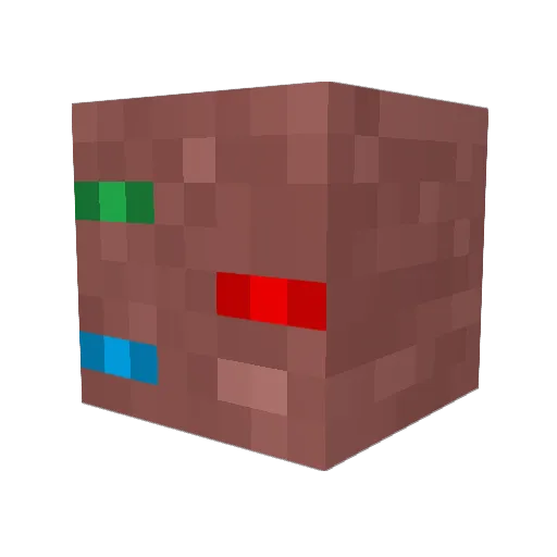 Withercraft7543 Minecraft avatar head, 3D render
