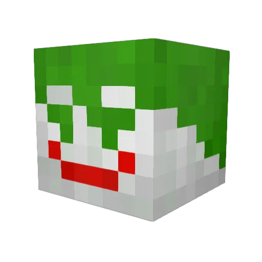 Withix_44 Minecraft avatar head, 3D render