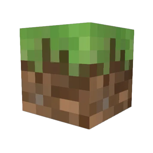 WithoutTheWith Minecraft avatar head, 3D render