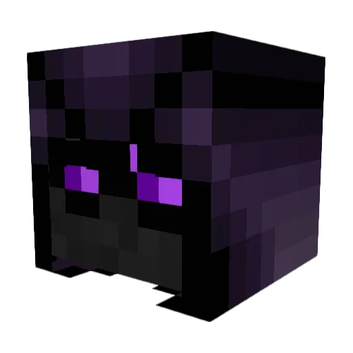 WittyOne Minecraft avatar head, 3D render