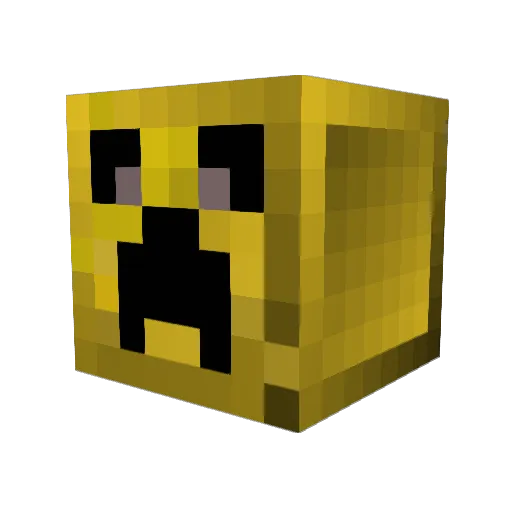 Wivver Minecraft avatar head, 3D render