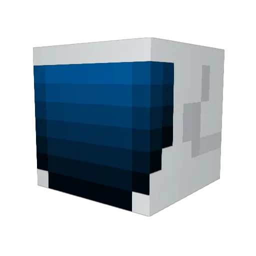 Wiwi_To Minecraft avatar head, 3D render