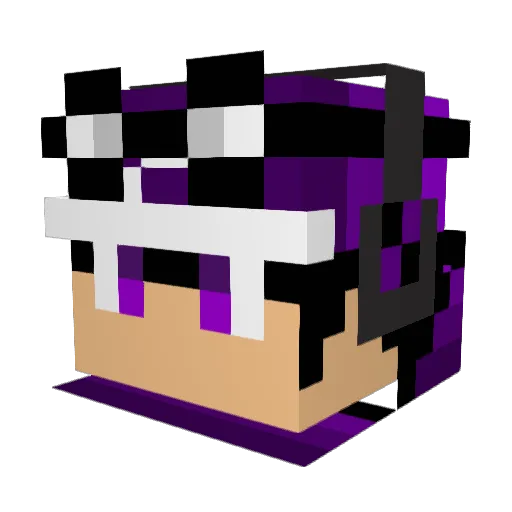 WixDream Minecraft avatar head, 3D render