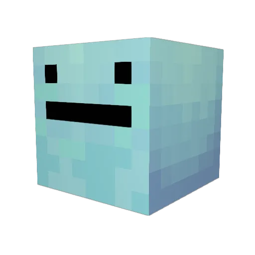 WizZay808 Minecraft avatar head, 3D render