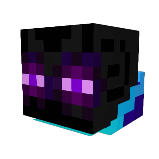 Wizardly321 Minecraft avatar head, 3D render