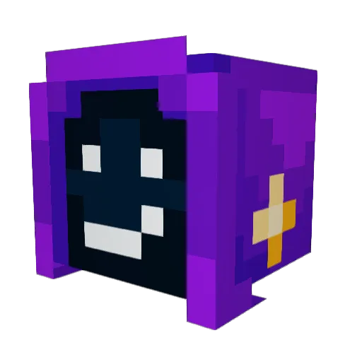 WizardoTheWise Minecraft avatar head, 3D render