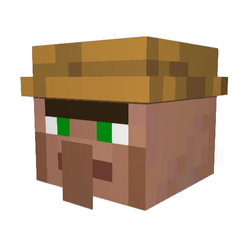 WizowOfTL Minecraft avatar head, 3D render