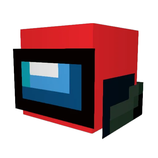 WizzManHD Minecraft avatar head, 3D render
