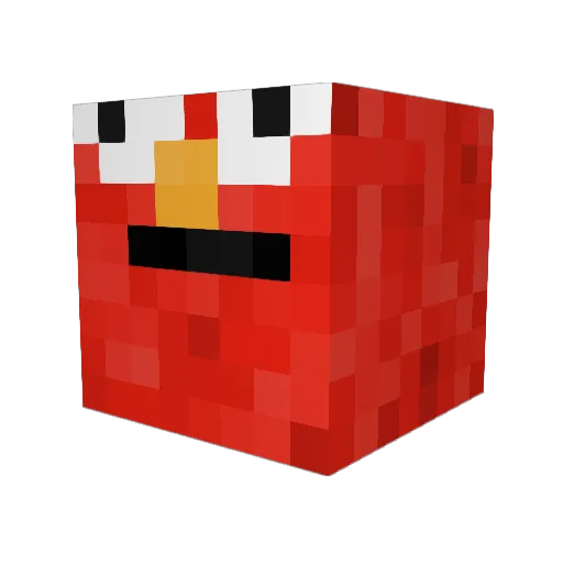 Wizzie_G Minecraft avatar head, 3D render