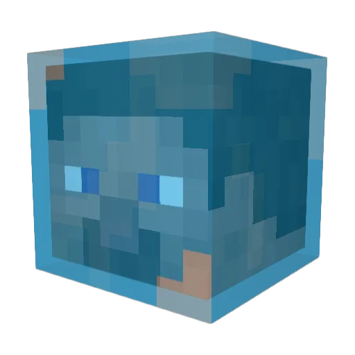 Wl6czniaBuzdygan Minecraft avatar head, 3D render