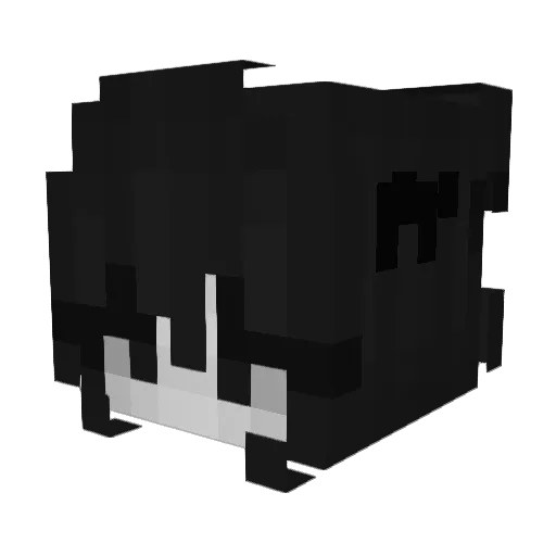 WlINZ Minecraft avatar head, 3D render