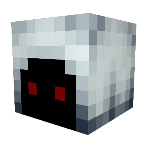 Wlodara Minecraft avatar head, 3D render