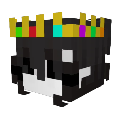WoLf13__ Minecraft avatar head, 3D render
