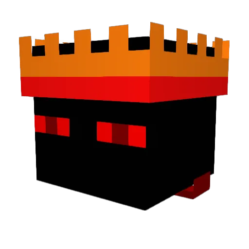 WobblyKiwi Minecraft avatar head, 3D render
