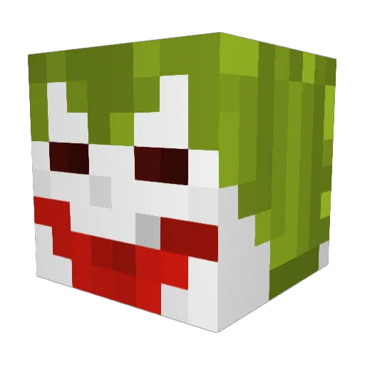 Wohaan Minecraft avatar head, 3D render
