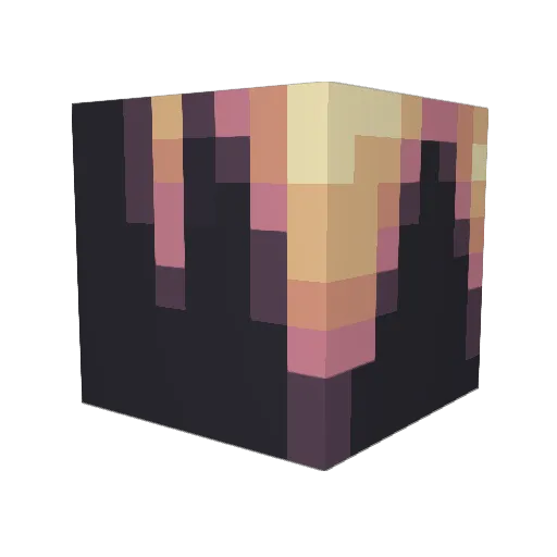 Wohazas Minecraft avatar head, 3D render