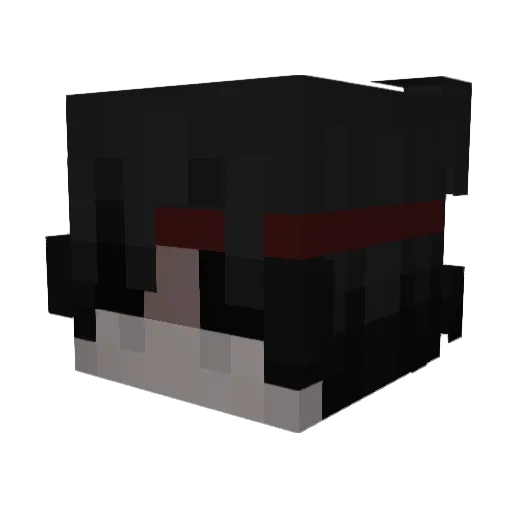 Woitas_ Minecraft avatar head, 3D render