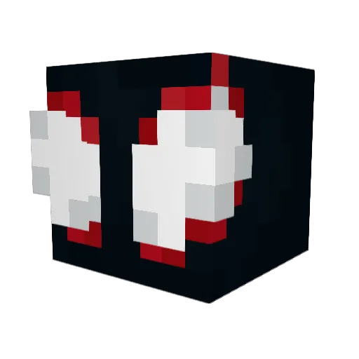 Wojbosss Minecraft avatar head, 3D render
