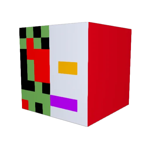 Wojtek4238 Minecraft avatar head, 3D render