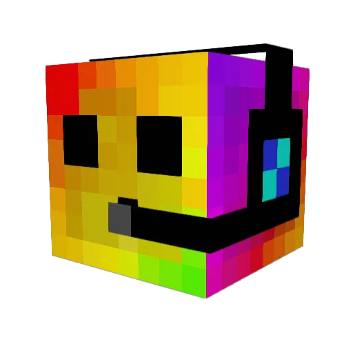 WojtekDy Minecraft avatar head, 3D render