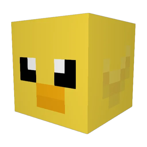 WojtekL15 Minecraft avatar head, 3D render