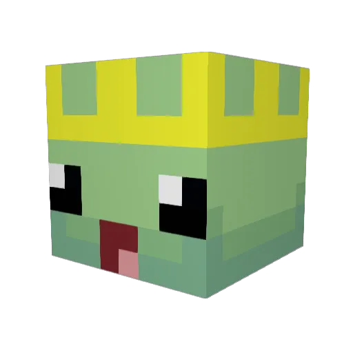 WolFWinD_2 Minecraft avatar head, 3D render