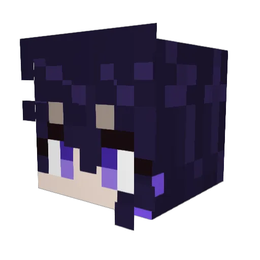Woldo95 Minecraft avatar head, 3D render