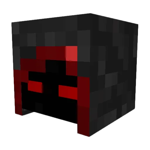 Wolf0468 Minecraft avatar head, 3D render