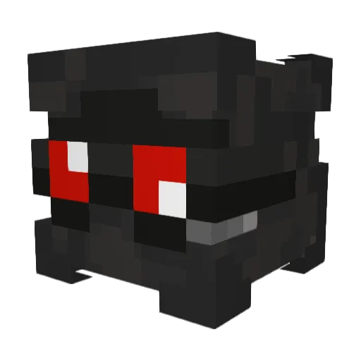 Wolf12346 Minecraft avatar head, 3D render