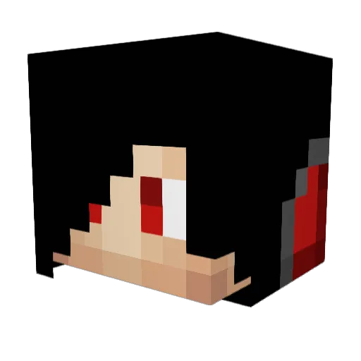 WolfK1ng9615 Minecraft avatar head, 3D render