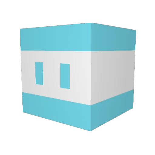 WolfQueen1852 Minecraft avatar head, 3D render