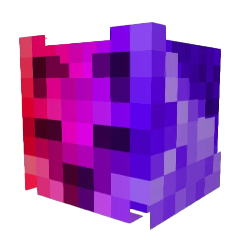 WolfRaging Minecraft avatar head, 3D render
